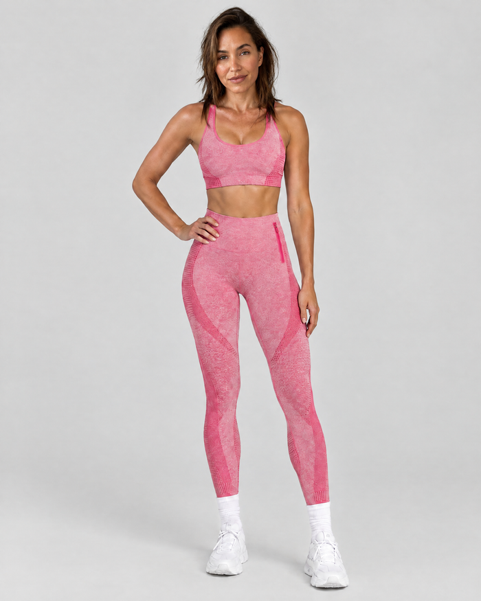 Conjunto Fitness para Mujer con Bolsillo con Cierre