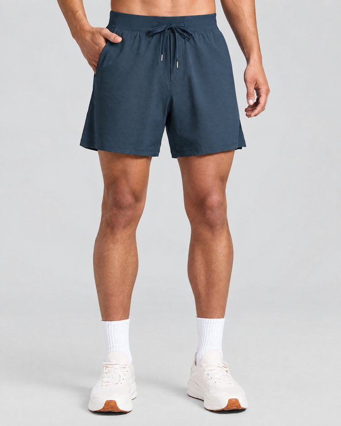 Short Deportivo Ligero con Bolsillo con Cremallera 13 cm