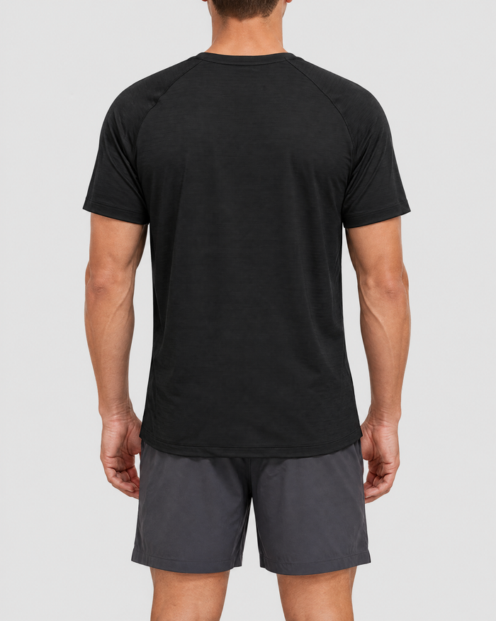 Camiseta Deportiva Ligera con Mangas Raglán