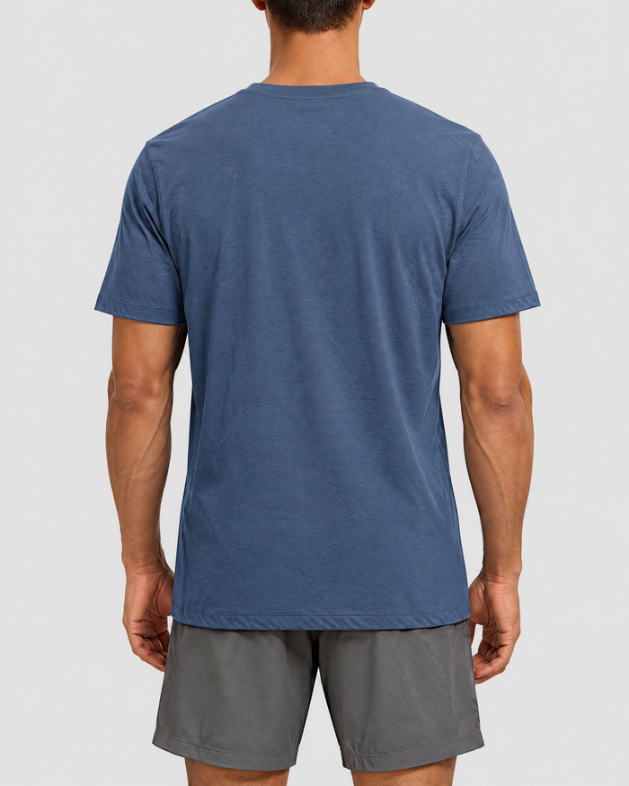 Camiseta Básica de Manga Corta Corte Clásico