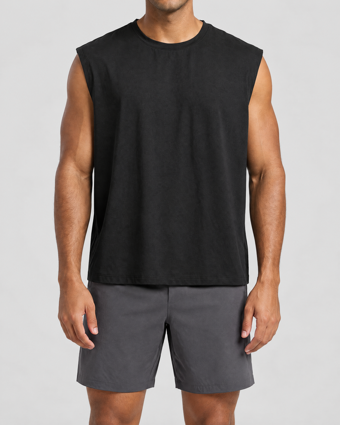 Camiseta Sin Mangas de Malla para Entrenar