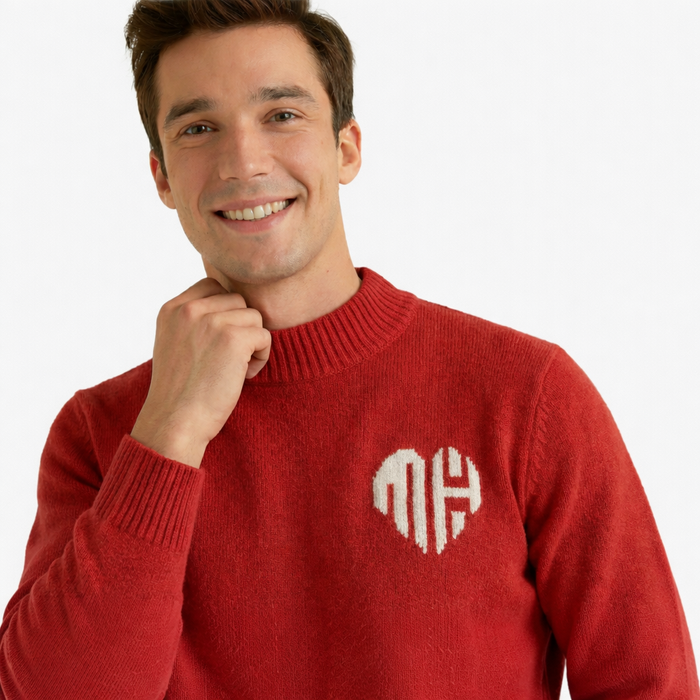 Heart | Maglione in Lana con Cuore