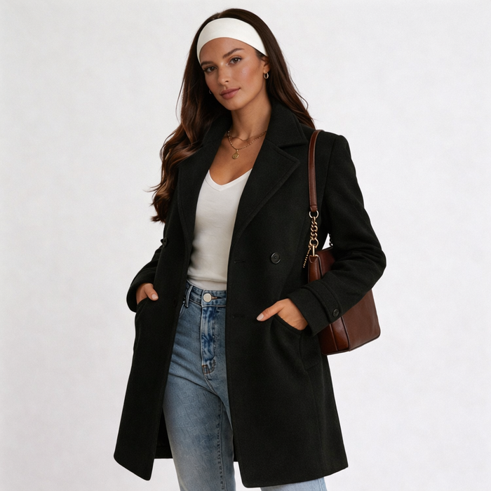 María | Cappotto Classico Effetto Lana