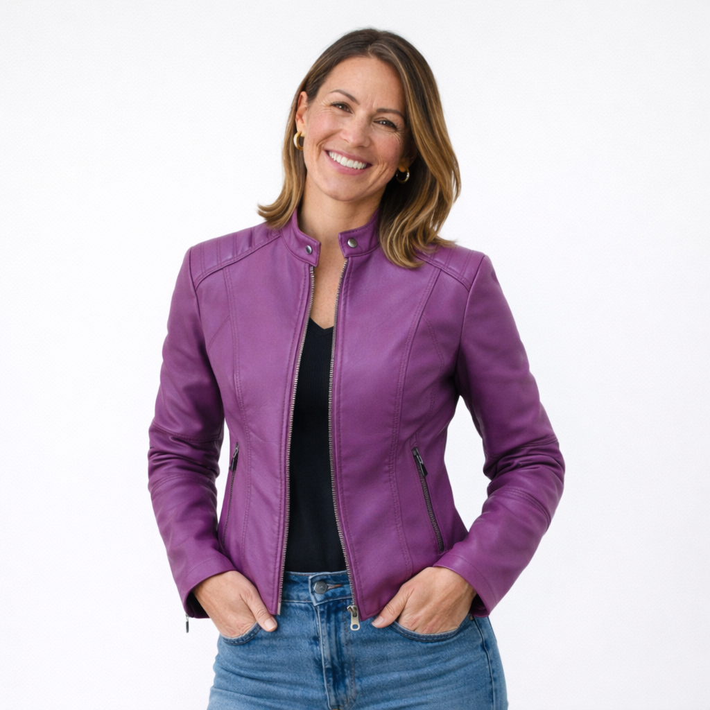 Romina | Cappotto Casual Effetto Pelle