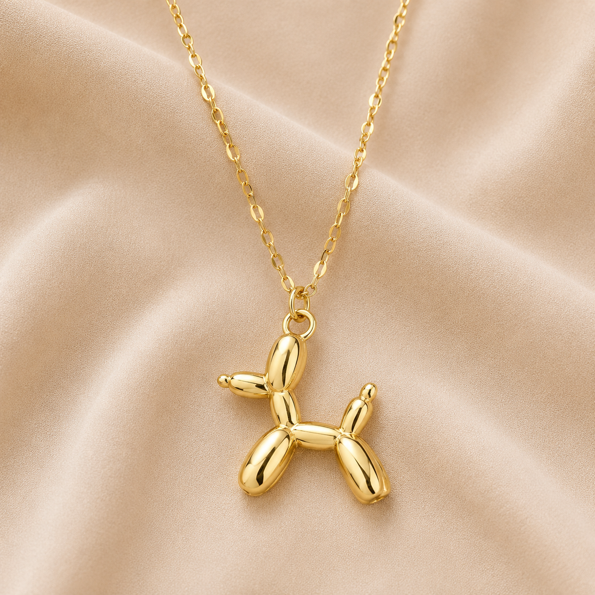 Collana con Ciondolo Cane Palloncino