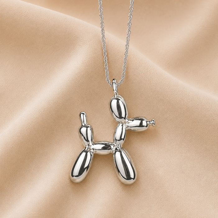 Collana con Ciondolo Cane Palloncino