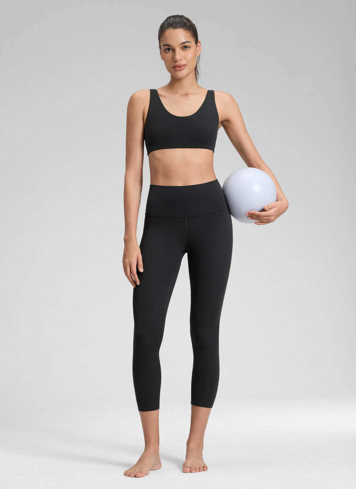 Leggings de Yoga Tiro Alto 58 cm