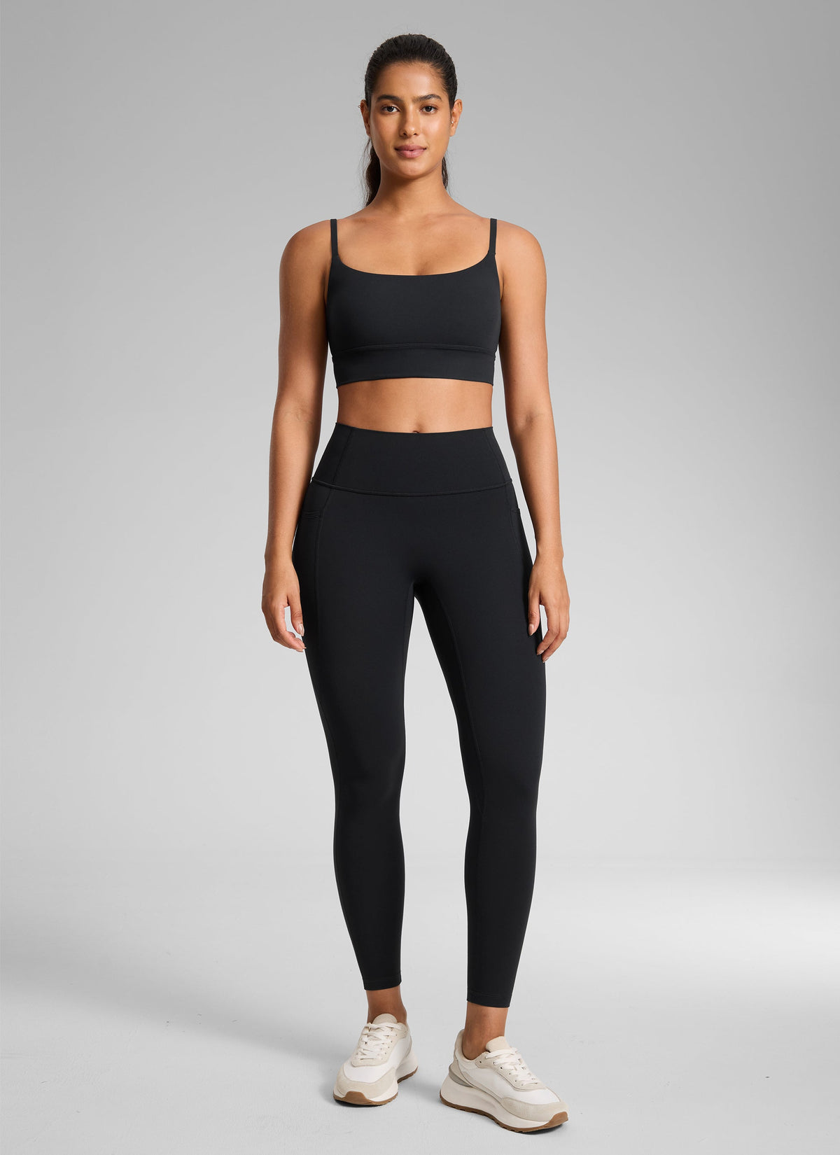 Leggings Push-Up con Bolsillos Sin Costura Delantera 64 cm