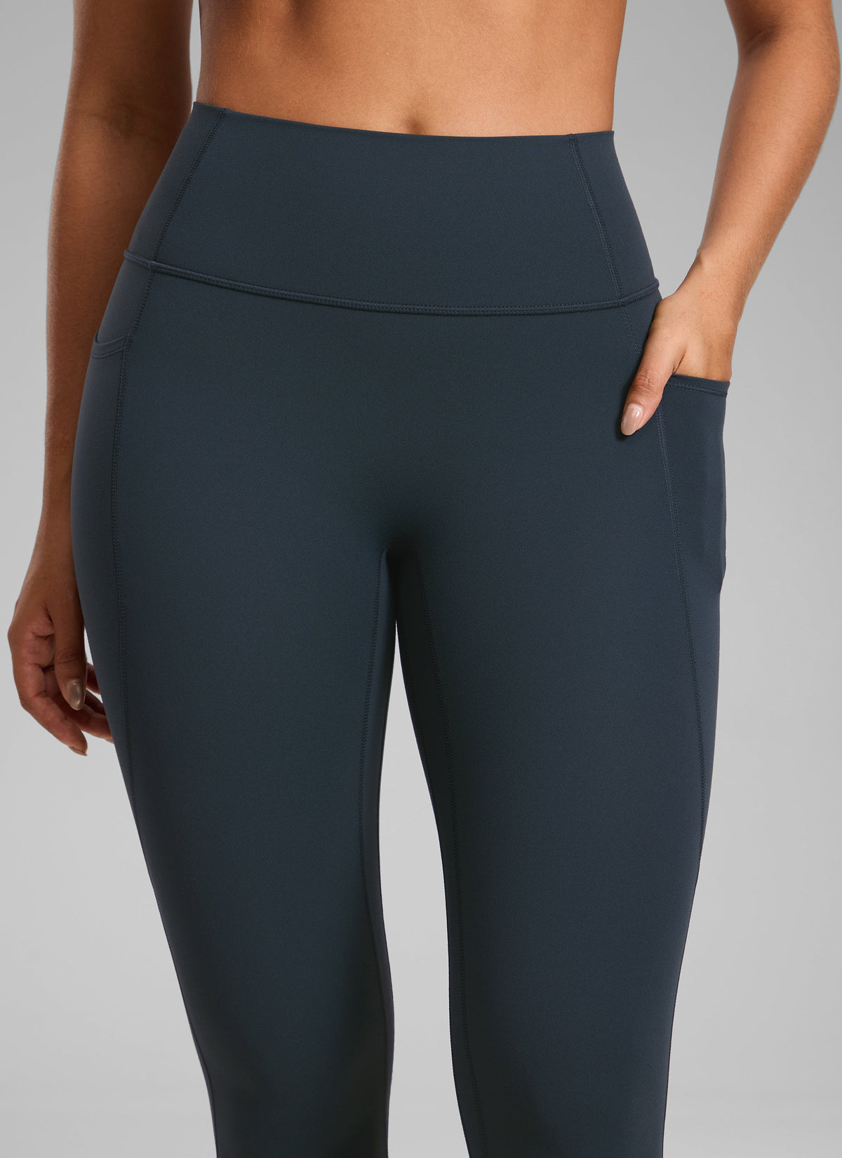Leggings Push-Up con Bolsillos Sin Costura Delantera 64 cm