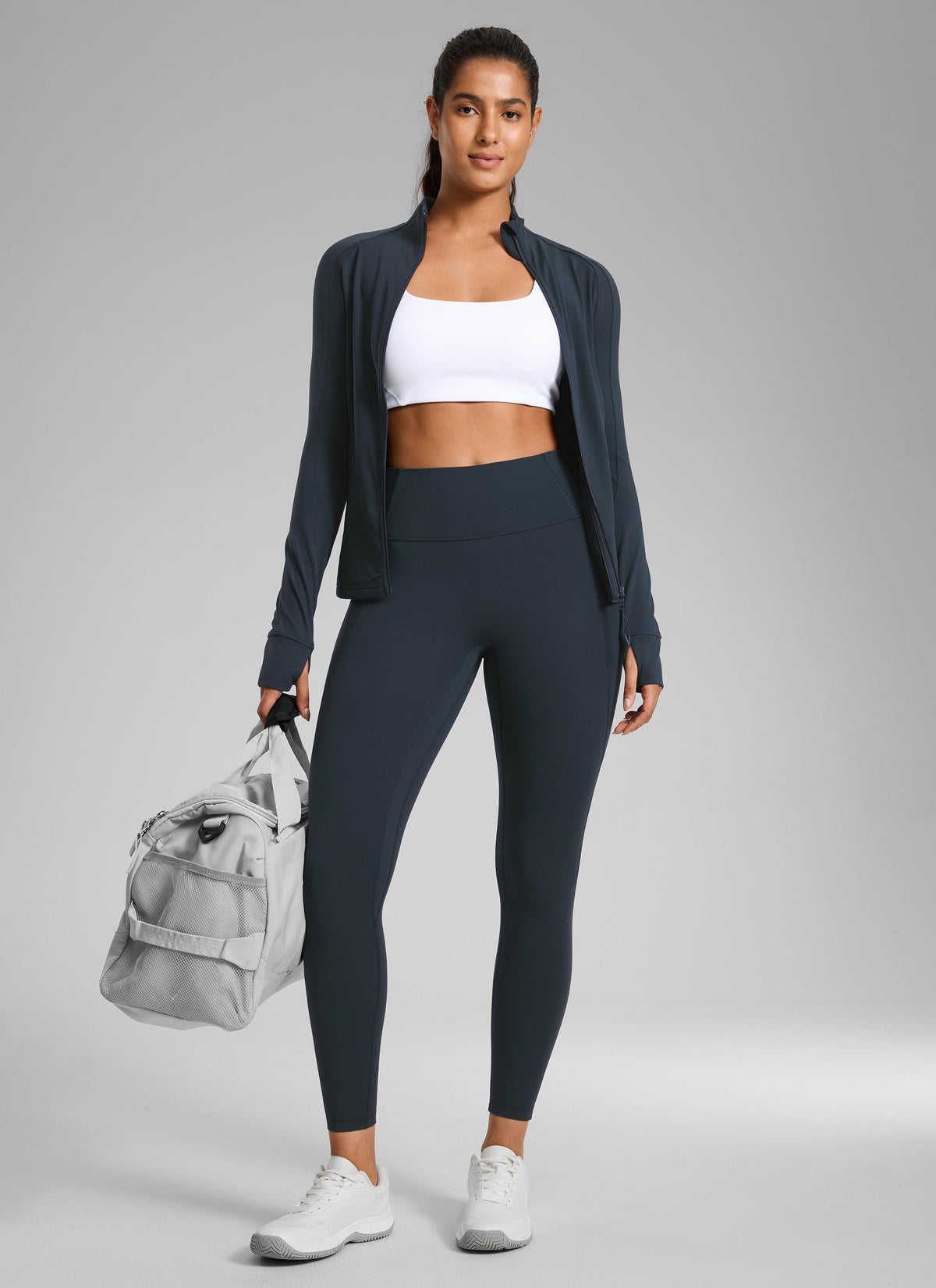 Leggings Push-Up con Bolsillos Sin Costura Delantera 64 cm