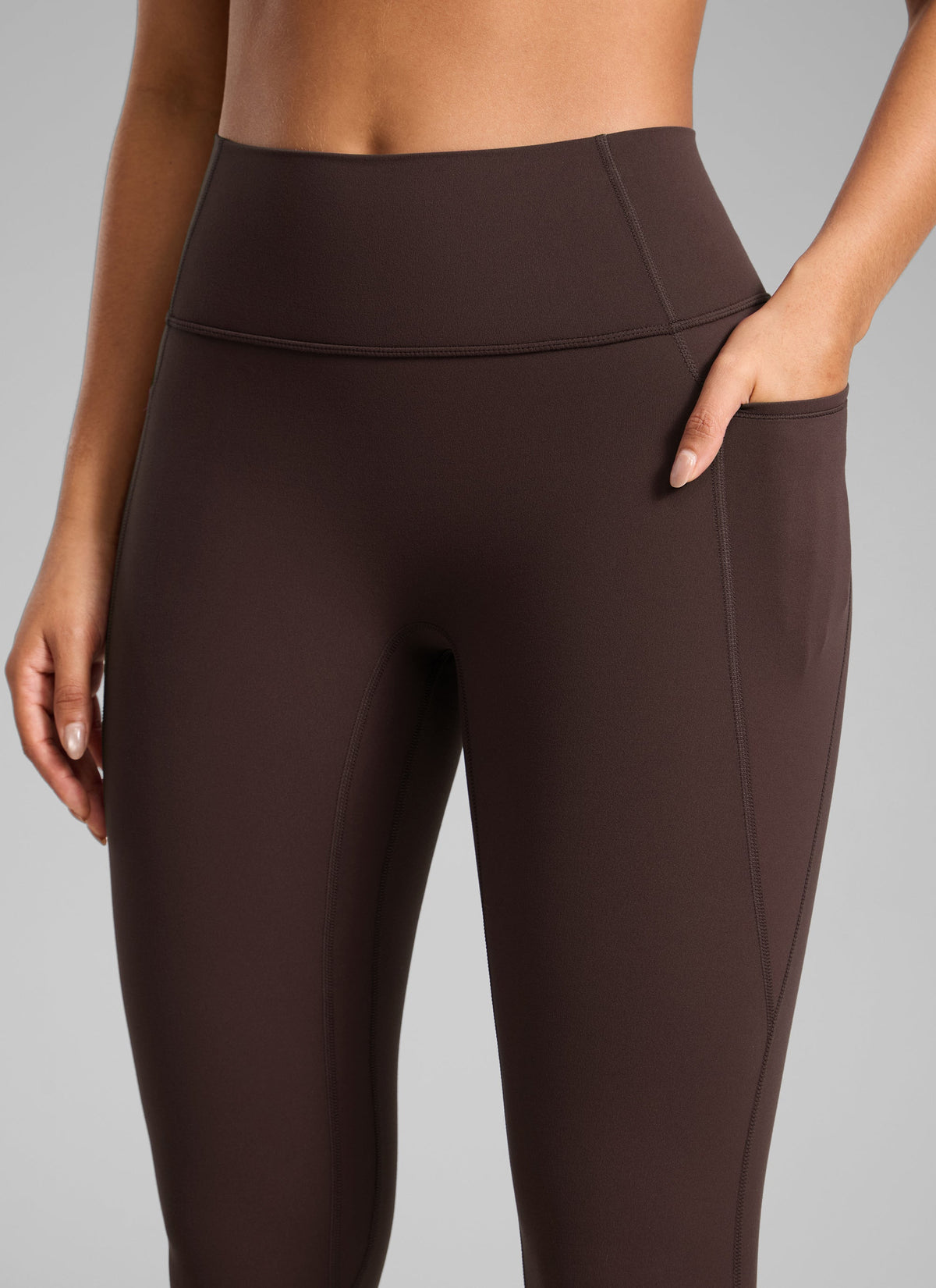 Leggings Push-Up con Bolsillos Sin Costura Delantera 64 cm