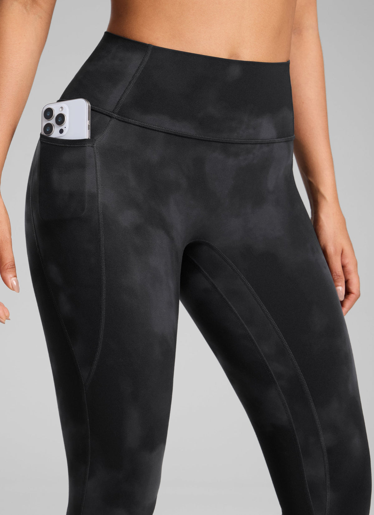 Leggings Push-Up con Bolsillos Sin Costura Delantera 64 cm
