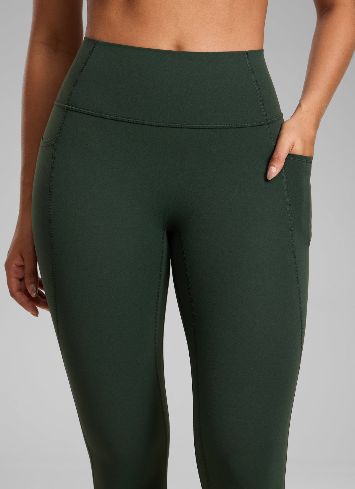 Leggings Push-Up con Bolsillos Sin Costura Delantera 64 cm