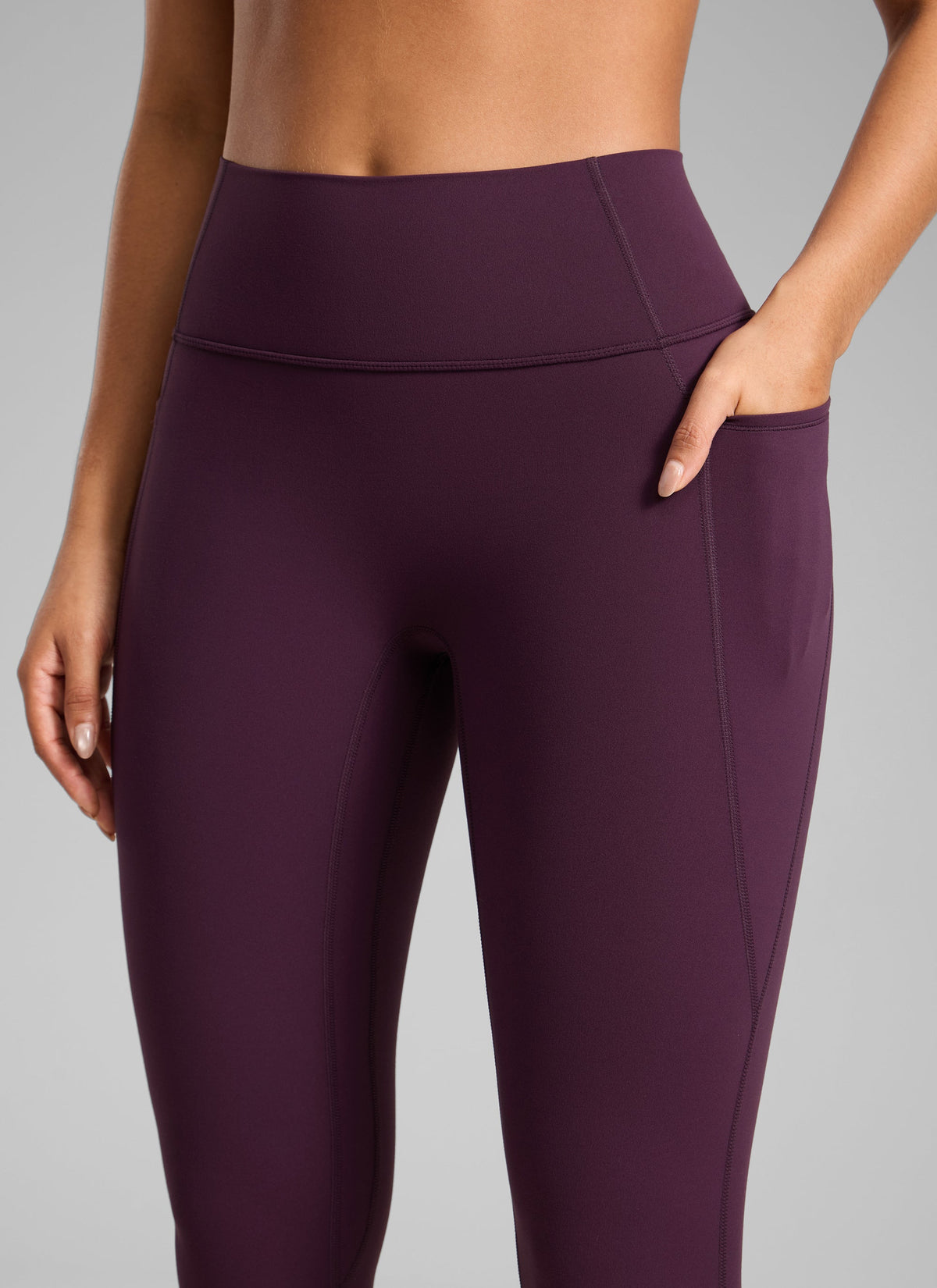 Leggings Push-Up con Bolsillos Sin Costura Delantera 64 cm