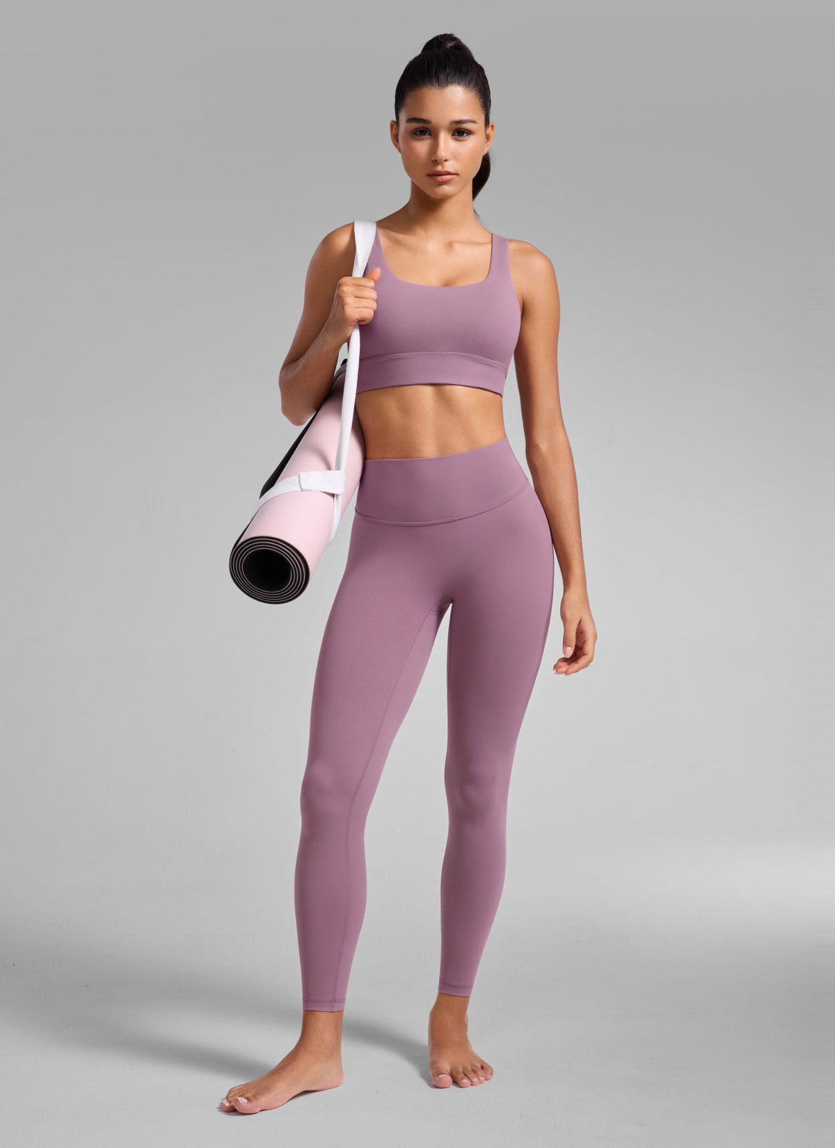Leggings con Efecto Contorno Sin Costura Delantera 64 cm
