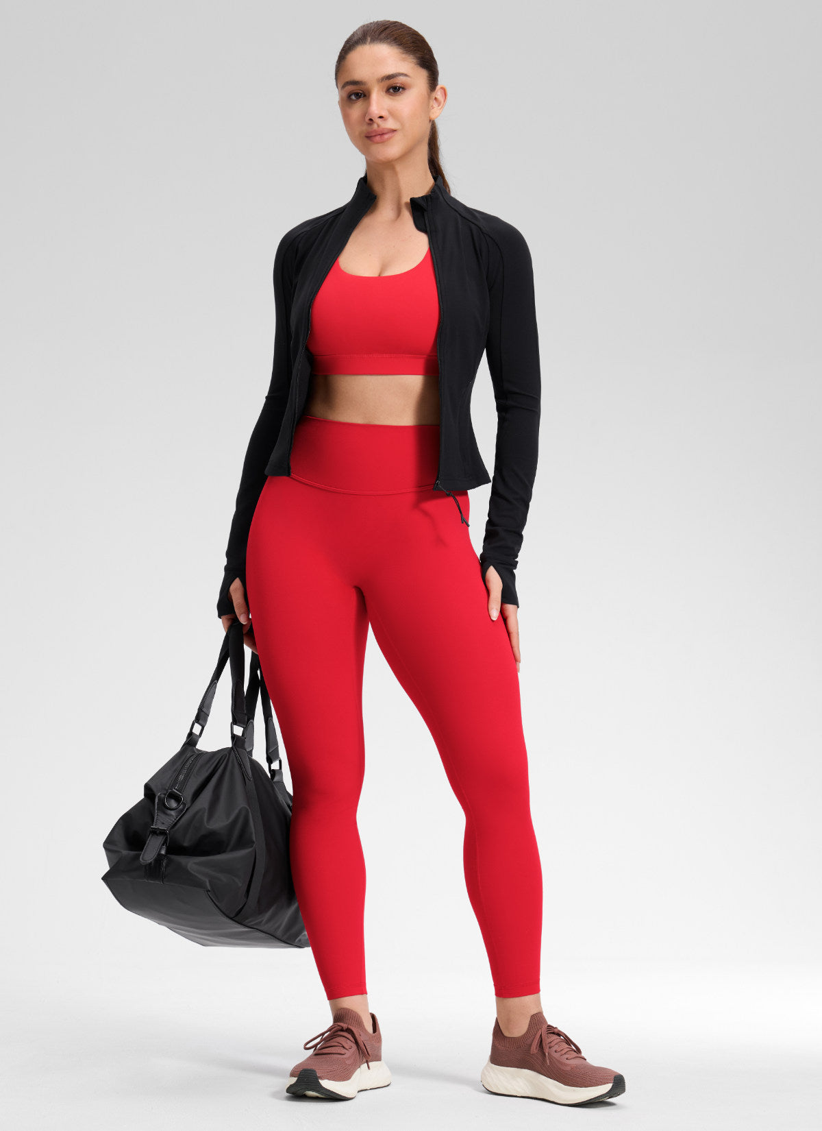Leggings con Efecto Contorno Sin Costura Delantera 64 cm