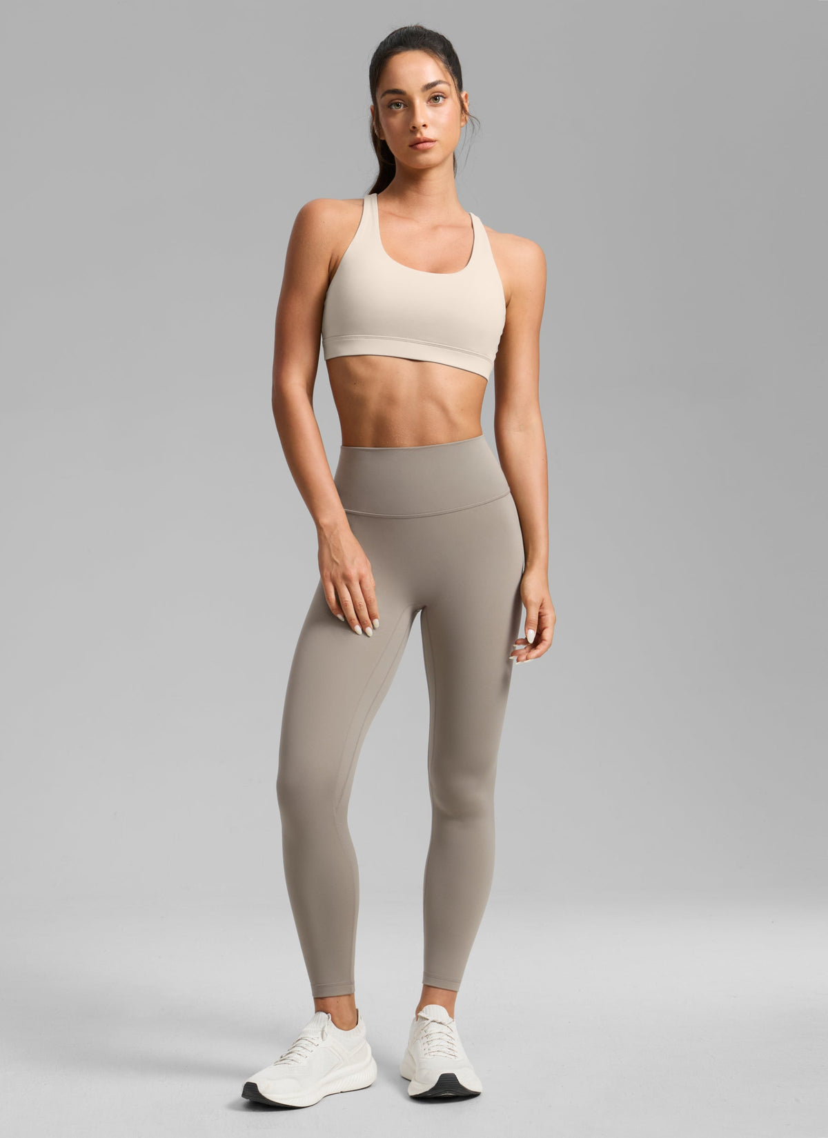 Leggings de Yoga Moldeadores Sin Costura Delantera 64 cm