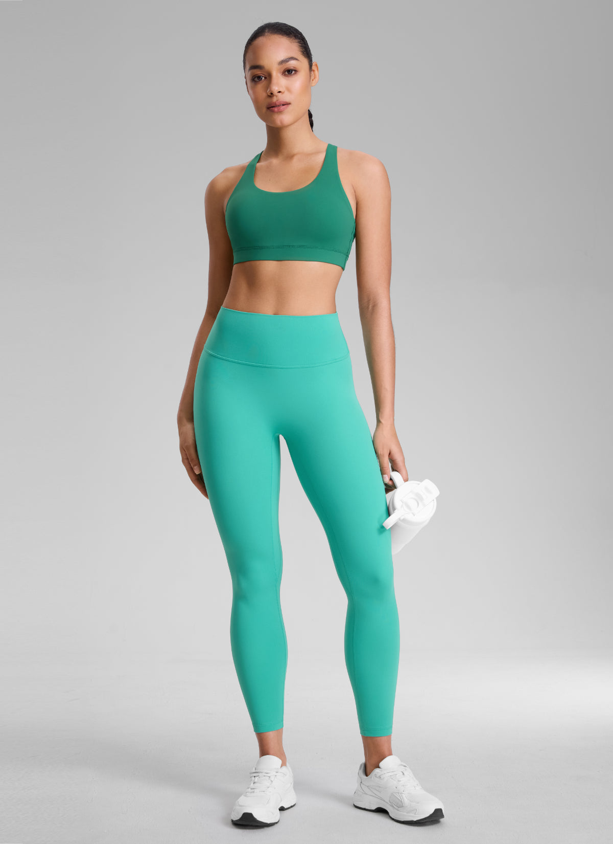 Leggings de Yoga Moldeadores Sin Costura Delantera 64 cm