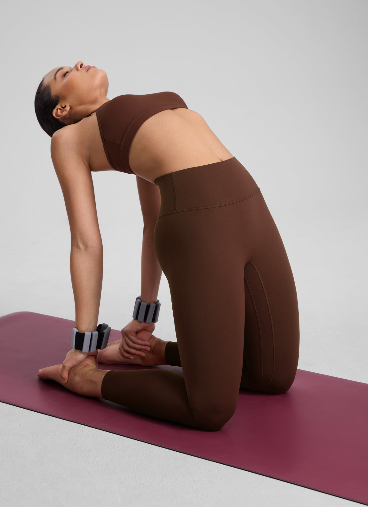 Leggings de Yoga Moldeadores Sin Costura Delantera 64 cm