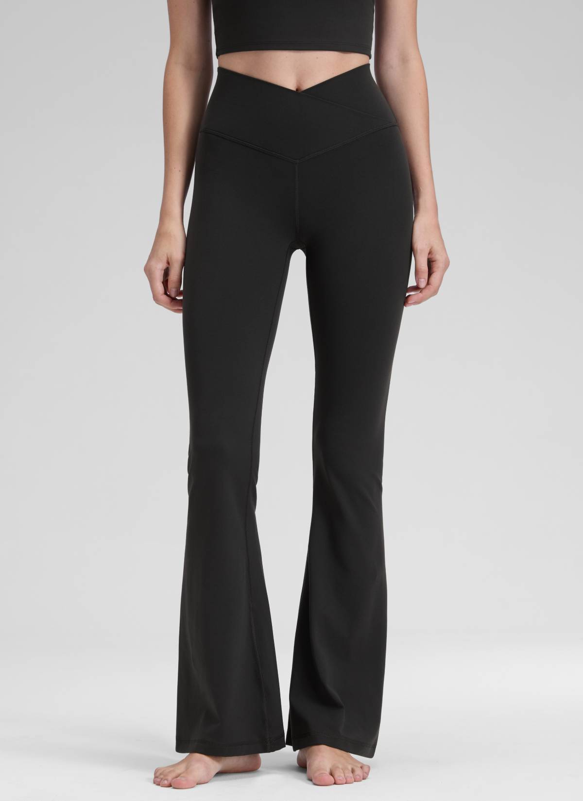 Leggings Acampanados con Cintura Cruzada 79 cm