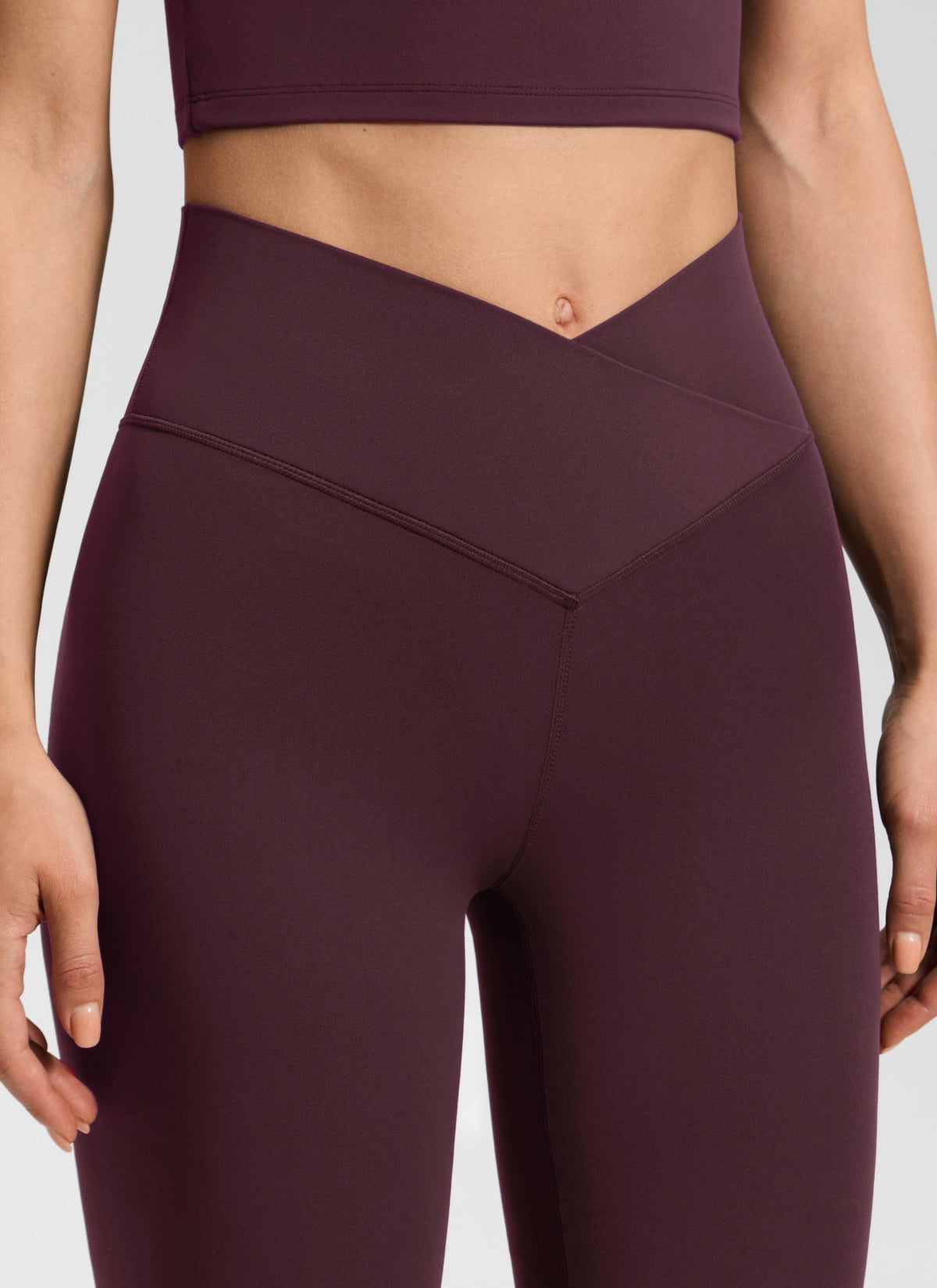 Leggings Acampanados con Cintura Cruzada 79 cm