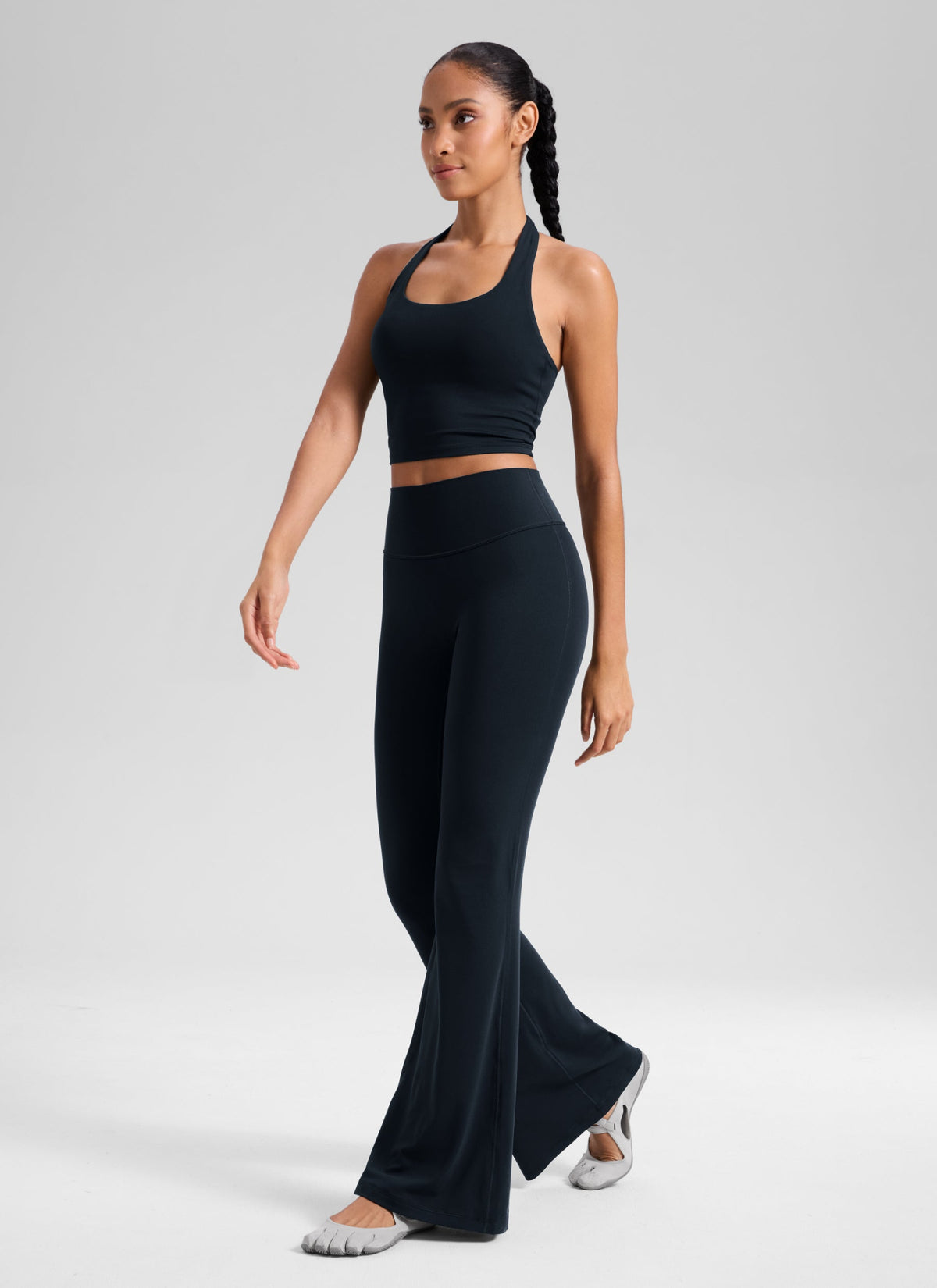 Leggings Acampanados Sin Costura Delantera 74 cm
