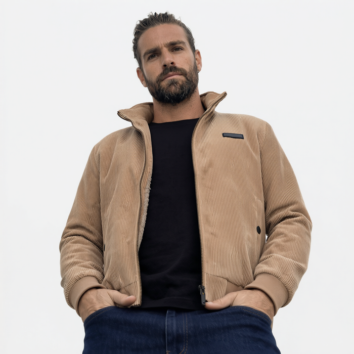 Mateo | Cappotto in Velluto a Coste