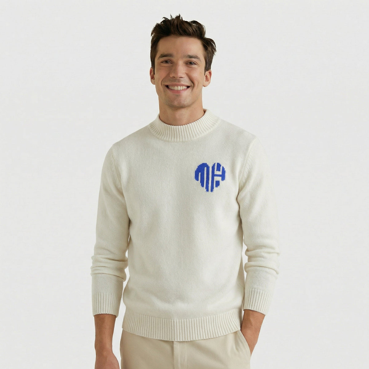 Heart | Maglione in Lana con Cuore