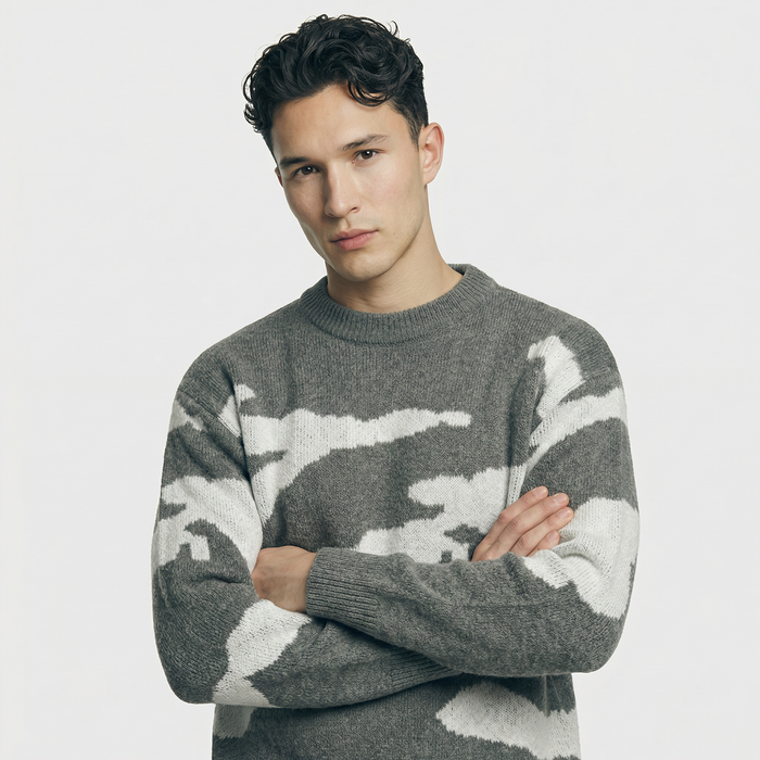 DONY | Maglione Oversize Stampato