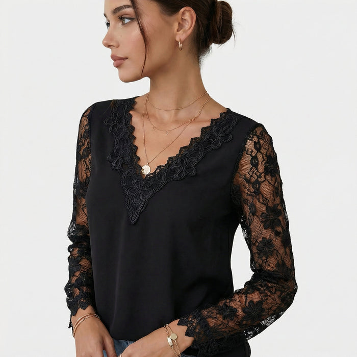 Ria | Blusa Elegante Scollo a V