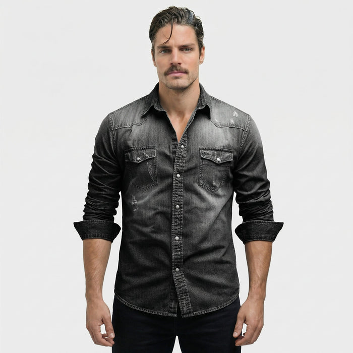 David | Camicia in Denim Miami