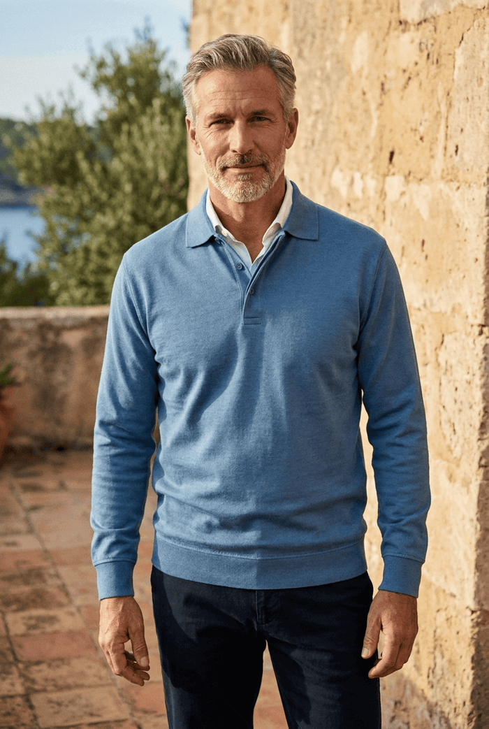 Alvin | Polo in Maglia Testurizzata