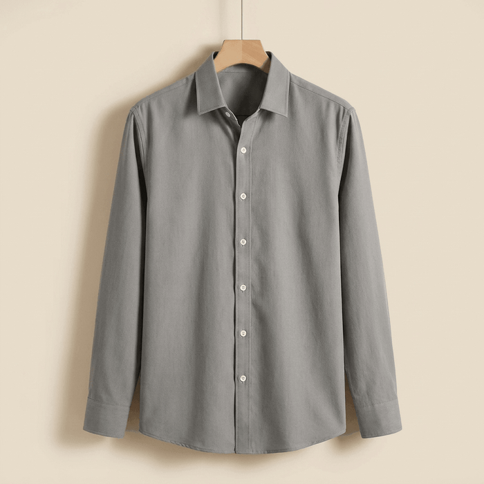 Leandro | Camicia in Cotone Spazzolato