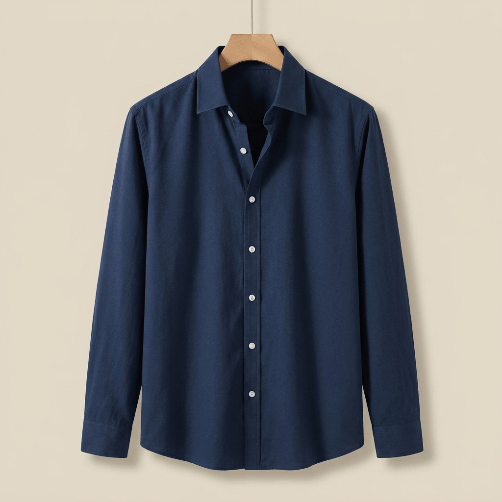 Leandro | Camicia in Cotone Spazzolato