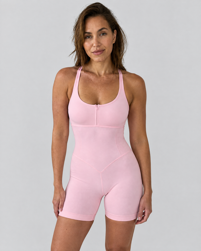 Romper Push-Up con Espalda Cruzada