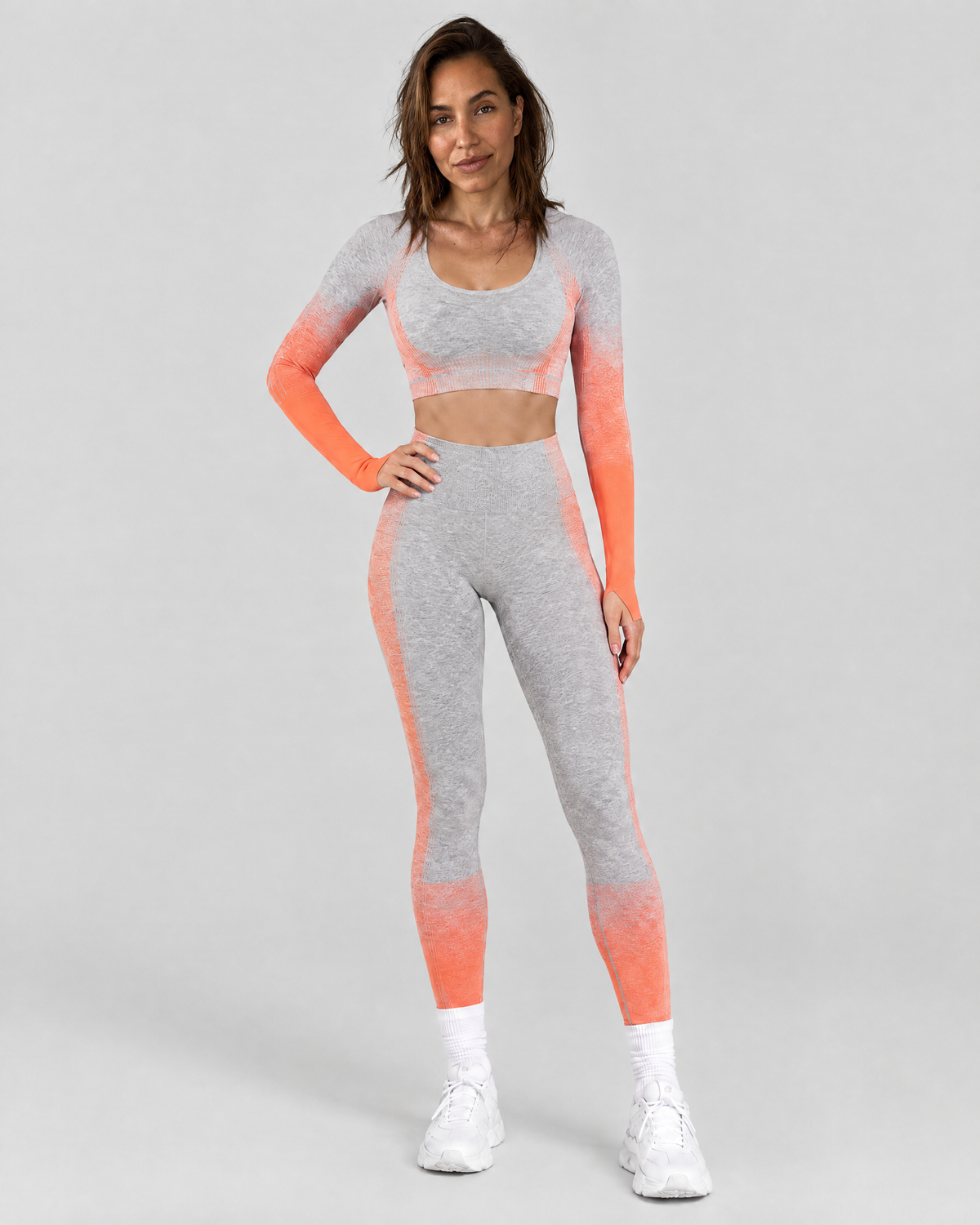 Long-sleeved orange