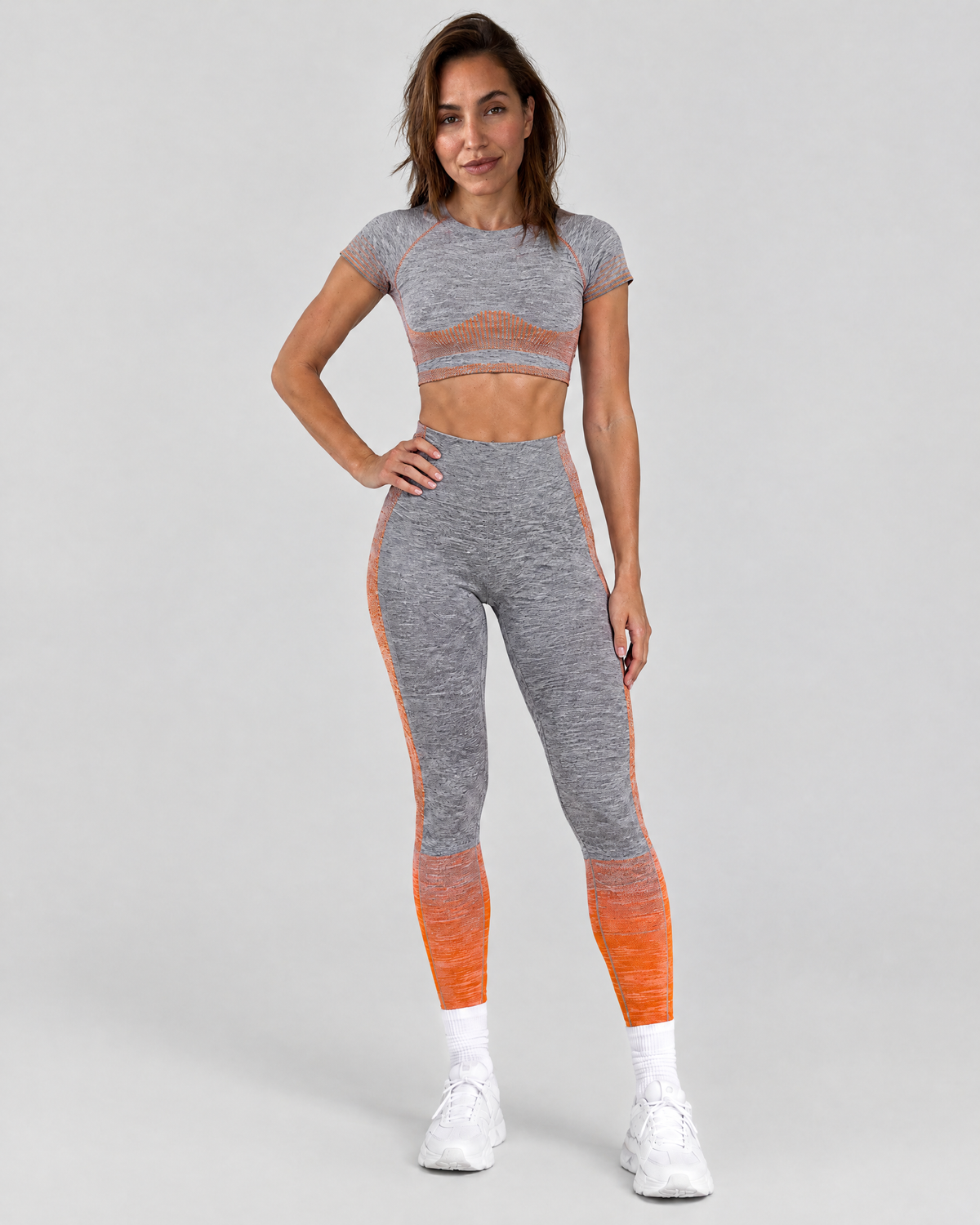 Short-sleeved orange