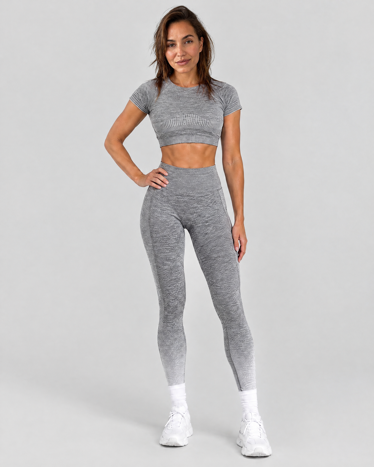 Grey short sleeves