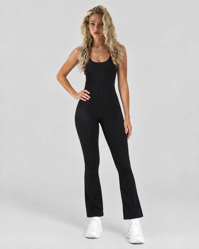 Jumpsuit Deportivo con Espalda Abierta para Mujer