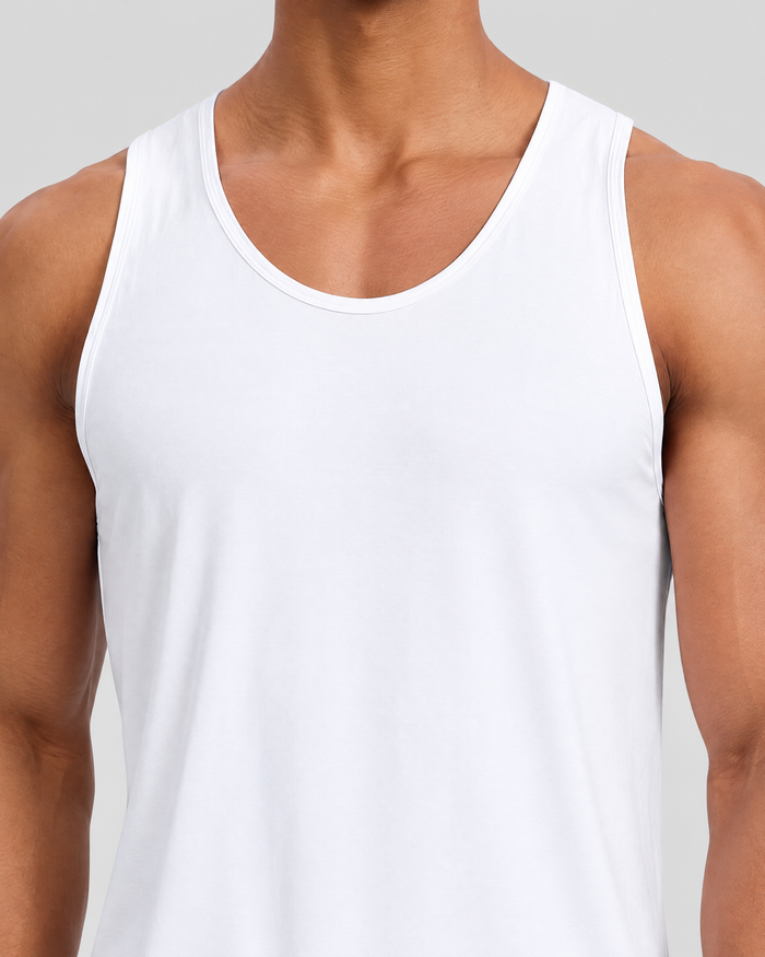 Camiseta Sin Mangas Ultraligera con Aberturas Laterales