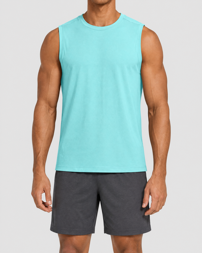 Camiseta Sin Mangas Elástica Colores de Verano